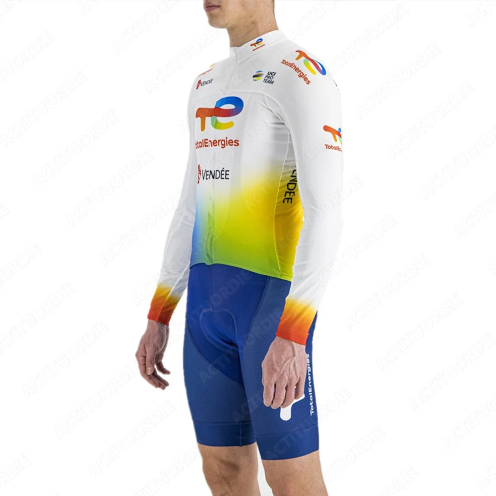 2022 Total Energies Cycling Suit Men Jersey Set Pro Team Shirt Summer Bike Clothing MTB Maillot Breathable Tops Hombre Ciclismo
2022 Total Energies Cycling Suit Men Jersey Set Pro Team Shirt Summer Bike Clothing MTB Maillot Breathable Tops Hombre Ciclismo