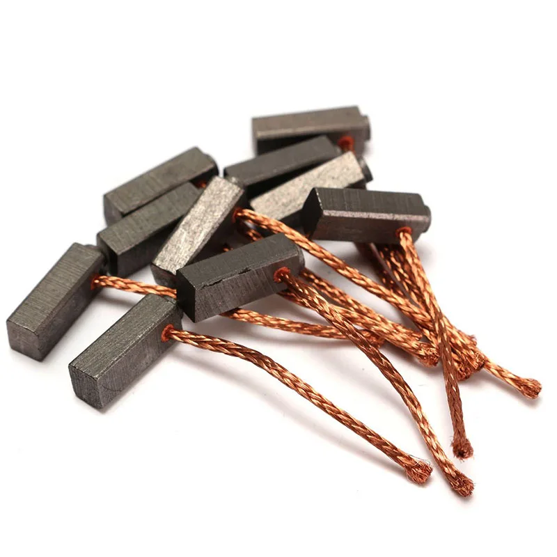 10pcs/Set 5x6x14mm Graphite Copper Motor Carbon Brushes Set Generator Motor Brush Copper Wire For Electric Motor Replacement
10pcs/Set 5x6x14mm Graphite Copper Motor Carbon Brushes Set Generator Motor Brush Copper Wire For Electric Motor Replacement