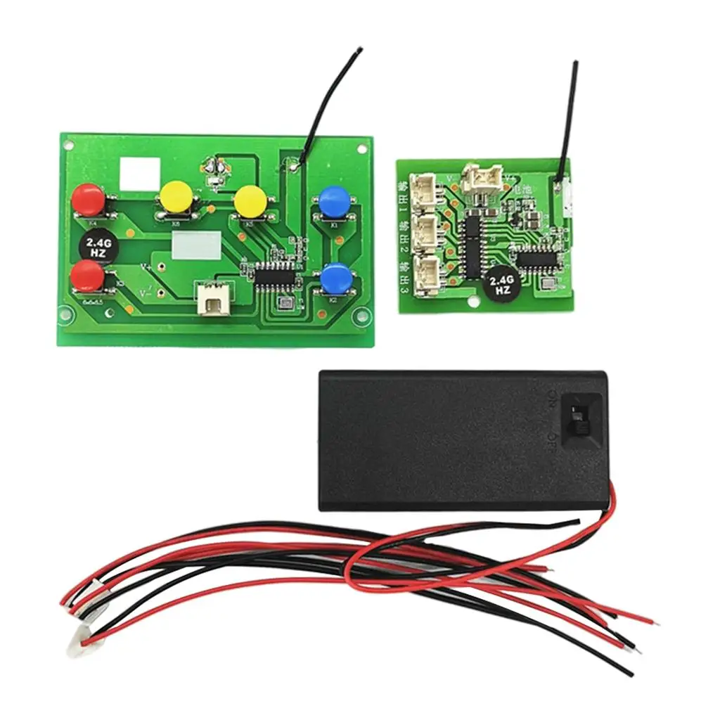 Комплект передатчика 2,4G RC DIY 6-канальный приемник дистанционного управления для игрушечного автомобиля RC
Комплект передатчика 2,4G RC DIY 6-канальный приемник дистанционного управления для игрушечного автомобиля RC