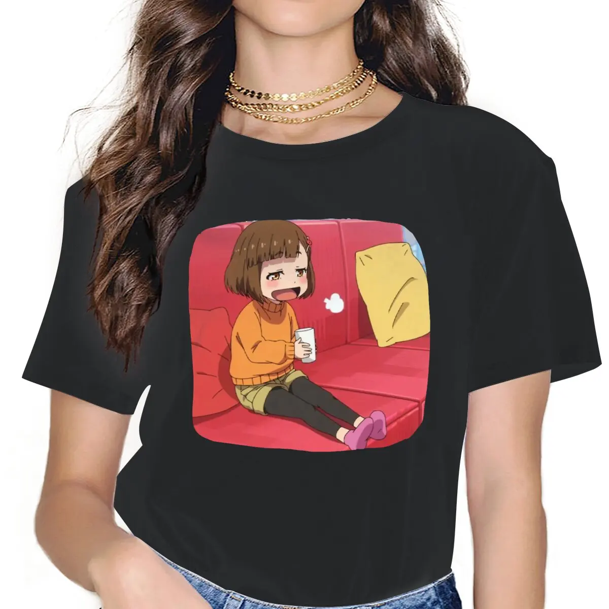Meili Haisaka Post Женская одежда японская анимация Buddy Daddies негабаритная футболка Kawaii винтажные женские блузы
Meili Haisaka Post Женская одежда японская анимация Buddy Daddies негабаритная футболка Kawaii винтажные женские блузы