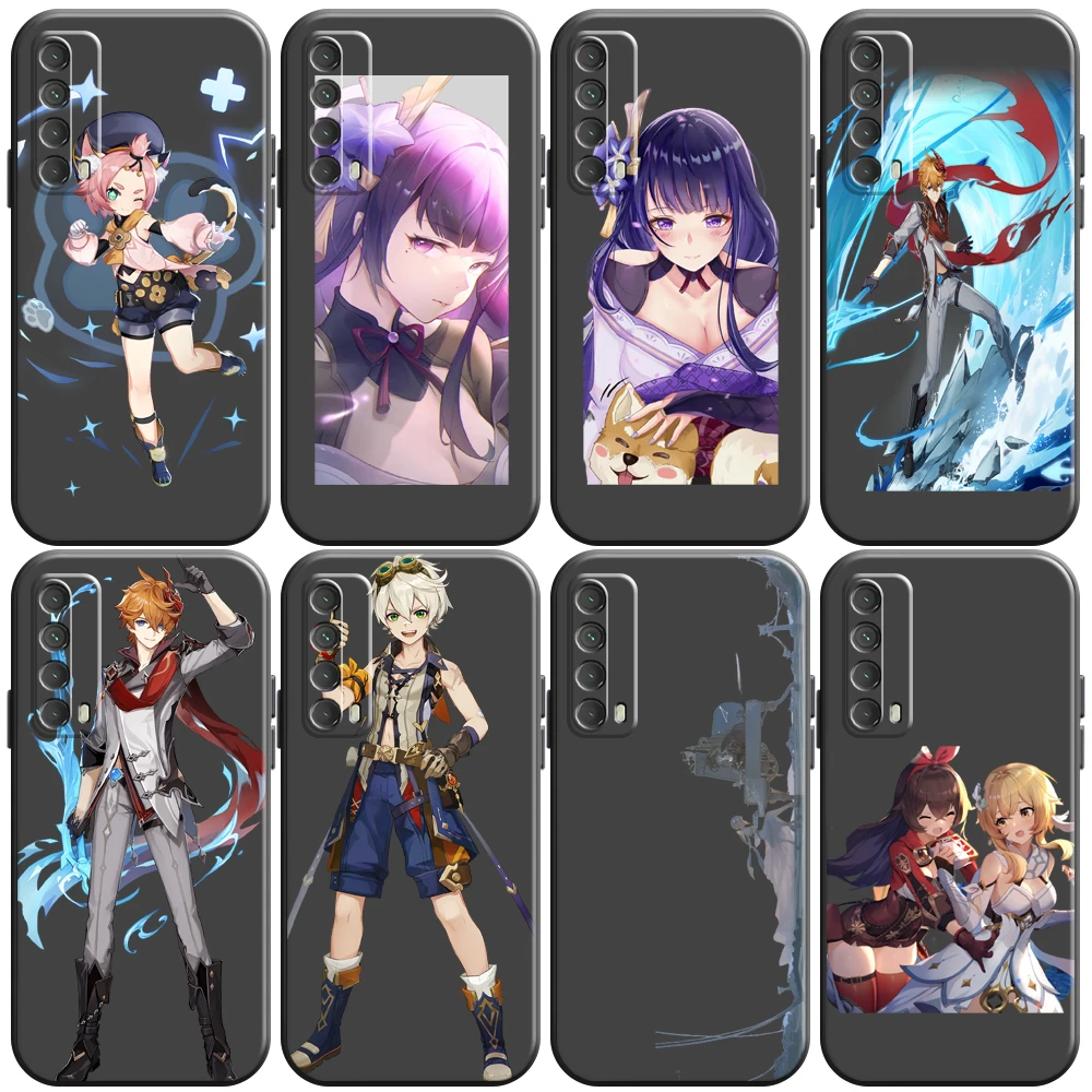 Genshin Impact Project Game Phone Case For Huawei P Smart Z 2019 2021 P20 P20 P30 Lite Pro P40 Lite 5G Black Coque Funda Soft 
Genshin Impact Project Game Phone Case For Huawei P Smart Z 2019 2021 P20 P20 P30 Lite Pro P40 Lite 5G Black Coque Funda Soft