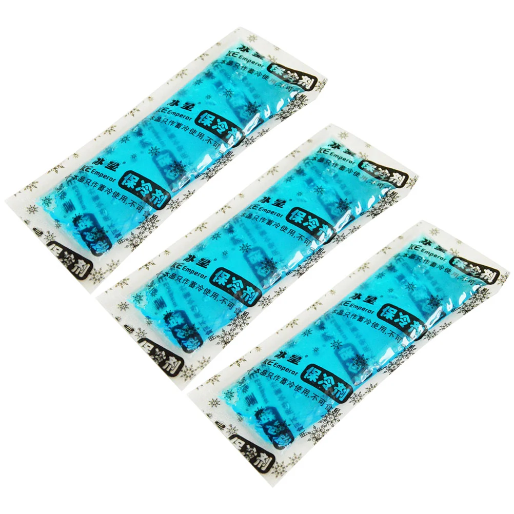 3 Pcs Gel Bags Practical Reusable Insulin Cold Packs Storage Cooler Ice Wrap for Outdoor Travel Use
3 Pcs Gel Bags Practical Reusable Insulin Cold Packs Storage Cooler Ice Wrap for Outdoor Travel Use