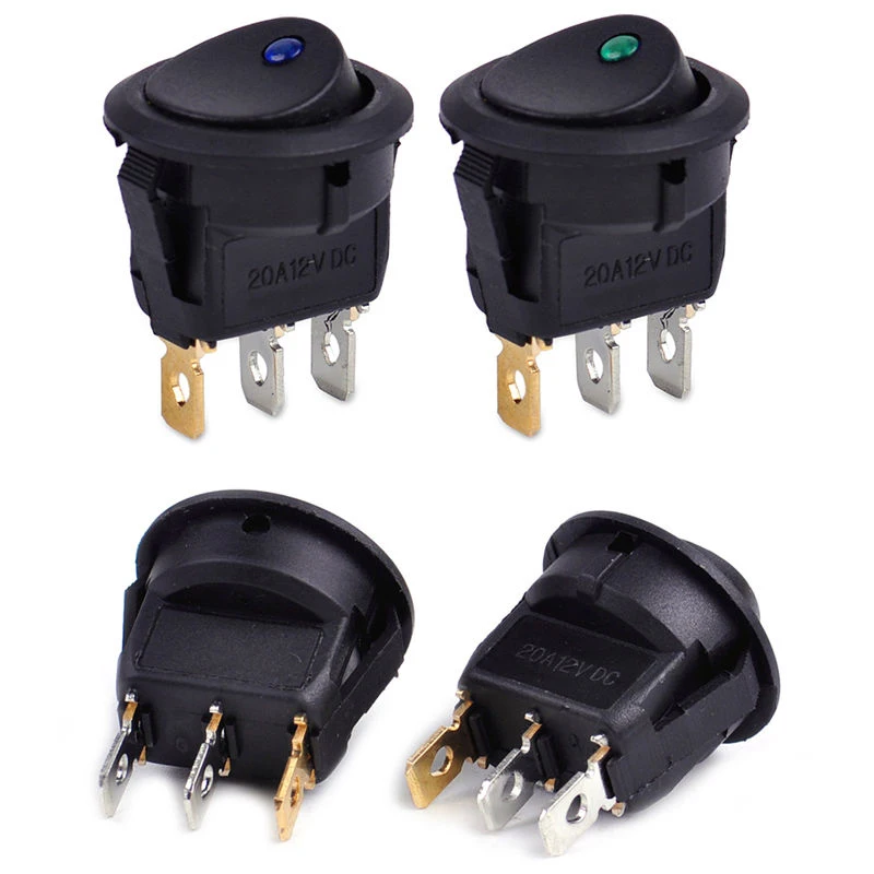 4Pcs Switches Black dome lights DC12V LED Light Toggle Plastic+Metal chassis lights
4Pcs Switches Black dome lights DC12V LED Light Toggle Plastic+Metal chassis lights