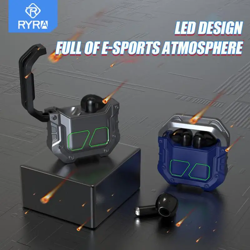RYRA Bluetooth Earphone Wireless Headphone Low-latency Gamer Headset Waterproof TWS Noise Cancel With Microphone Sport Earbuds
RYRA Bluetooth Earphone Wireless Headphone Low-latency Gamer Headset Waterproof TWS Noise Cancel With Microphone Sport Earbuds