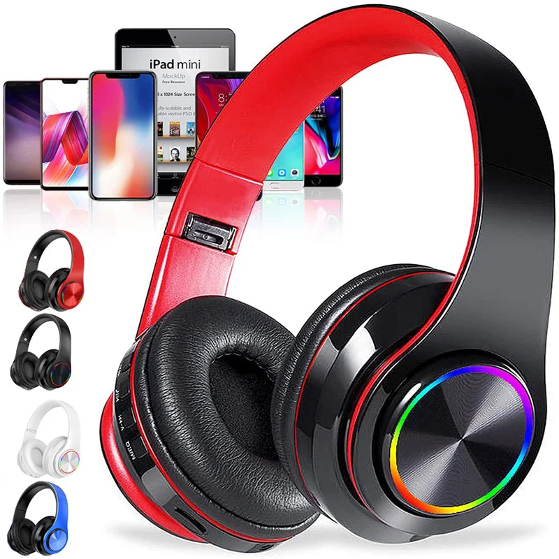 2203 Wireless Bluetooth Headphones Stereo Foldable Sport Earphone Colorful Music Earphones With Mic Support TF Card Phone Calls
2203 Wireless Bluetooth Headphones Stereo Foldable Sport Earphone Colorful Music Earphones With Mic Support TF Card Phone Calls