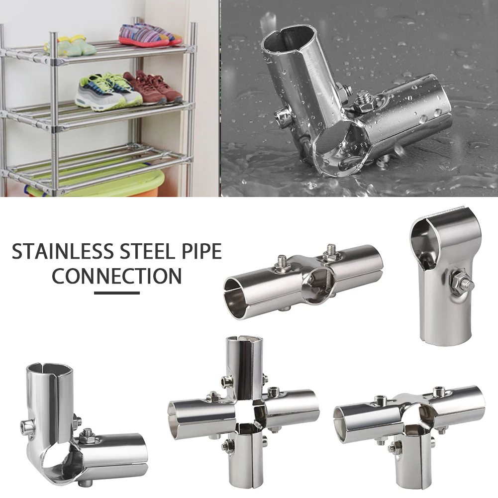 Stainless Steel Pipe Connections Steel Pipe Fasteners Two-way Three-way Connector Suitable For Flower Rack
Stainless Steel Pipe Connections Steel Pipe Fasteners Two-way Three-way Connector Suitable For Flower Rack