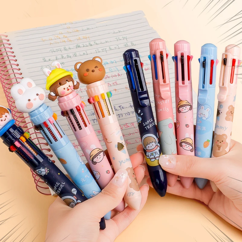 Kawaii Cute Animal Cartoon Chunky Ballpoint Pens 8/10 Color School Office Supply Stationery Multicolored Pens Colorful Refill 1X
Kawaii Cute Animal Cartoon Chunky Ballpoint Pens 8/10 Color School Office Supply Stationery Multicolored Pens Colorful Refill 1X