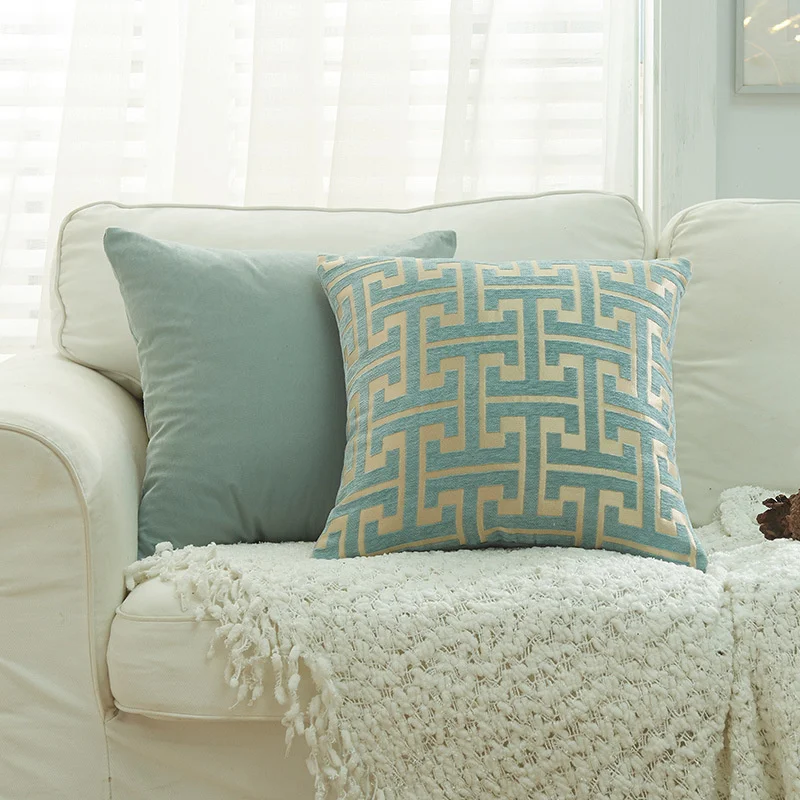 Chenille Cushion Soft Modern Cover 30x50cm 45x45cm Jacquard 9 Color Geometric Throw Pillowcase Free Shipping XA
Chenille Cushion Soft Modern Cover 30x50cm 45x45cm Jacquard 9 Color Geometric Throw Pillowcase Free Shipping XA