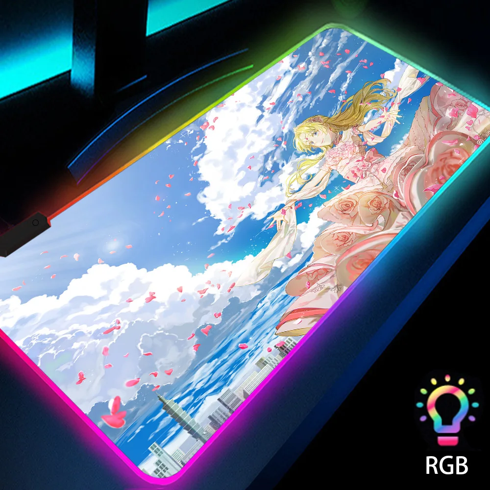 Who Made Me A Princess Anime Mouse Pad Xxl Funny Office Desk RGB Cute Girls Player Game LED Computer Keyboard Mat Backlit Rubber
Who Made Me A Princess Anime Mouse Pad Xxl Funny Office Desk RGB Cute Girls Player Game LED Computer Keyboard Mat Backlit Rubber