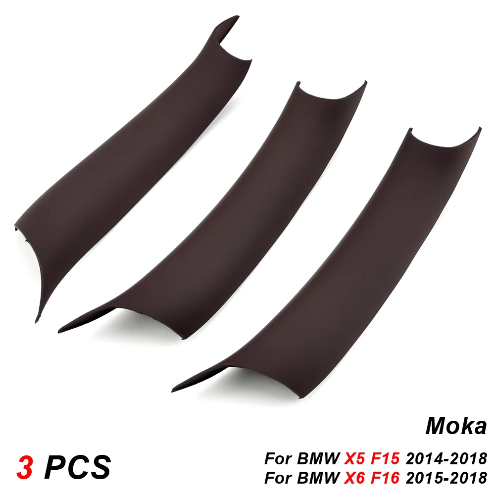 

Для BMW X5 X6 F15 F16 2014-2018 внутренняя отделка из углеродного волокна Текстура дверная ручка защитный чехол отделка