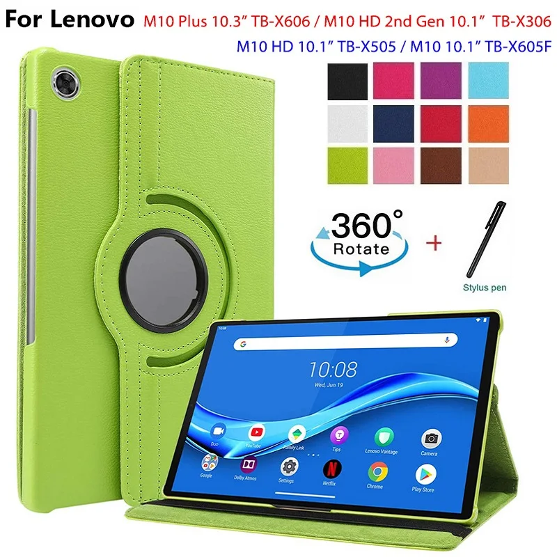 Case For Lenovo Tab M10 FHD Plus 10.3'' Tablet 360 Degree Rotating sleep wake-up Stand Funda TB-X606F TB-X606X Protective Cover
Case For Lenovo Tab M10 FHD Plus 10.3'' Tablet 360 Degree Rotating sleep wake-up Stand Funda TB-X606F TB-X606X Protective Cover