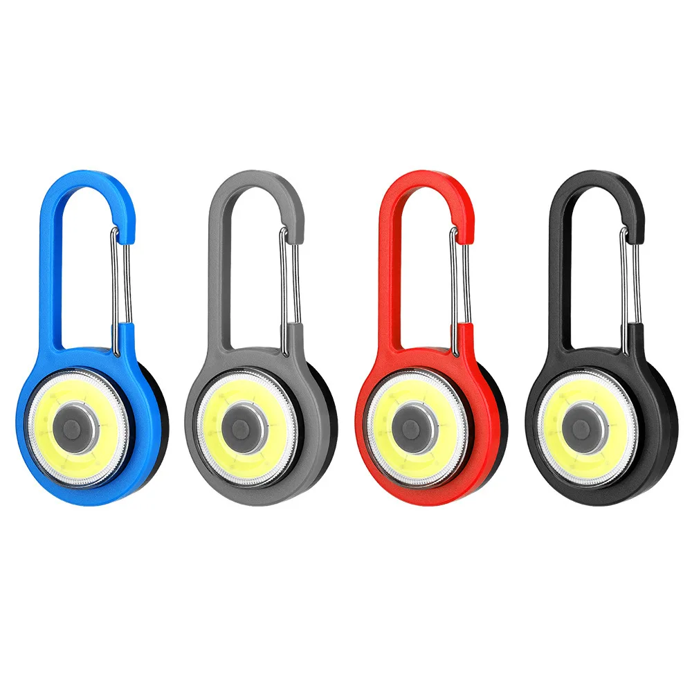 3 Modes COB LED Flashlight Carabiner Lamp Keychain Camping Flashlight Portable Torch Night Fishing Flashlight Outdoor Tools
3 Modes COB LED Flashlight Carabiner Lamp Keychain Camping Flashlight Portable Torch Night Fishing Flashlight Outdoor Tools