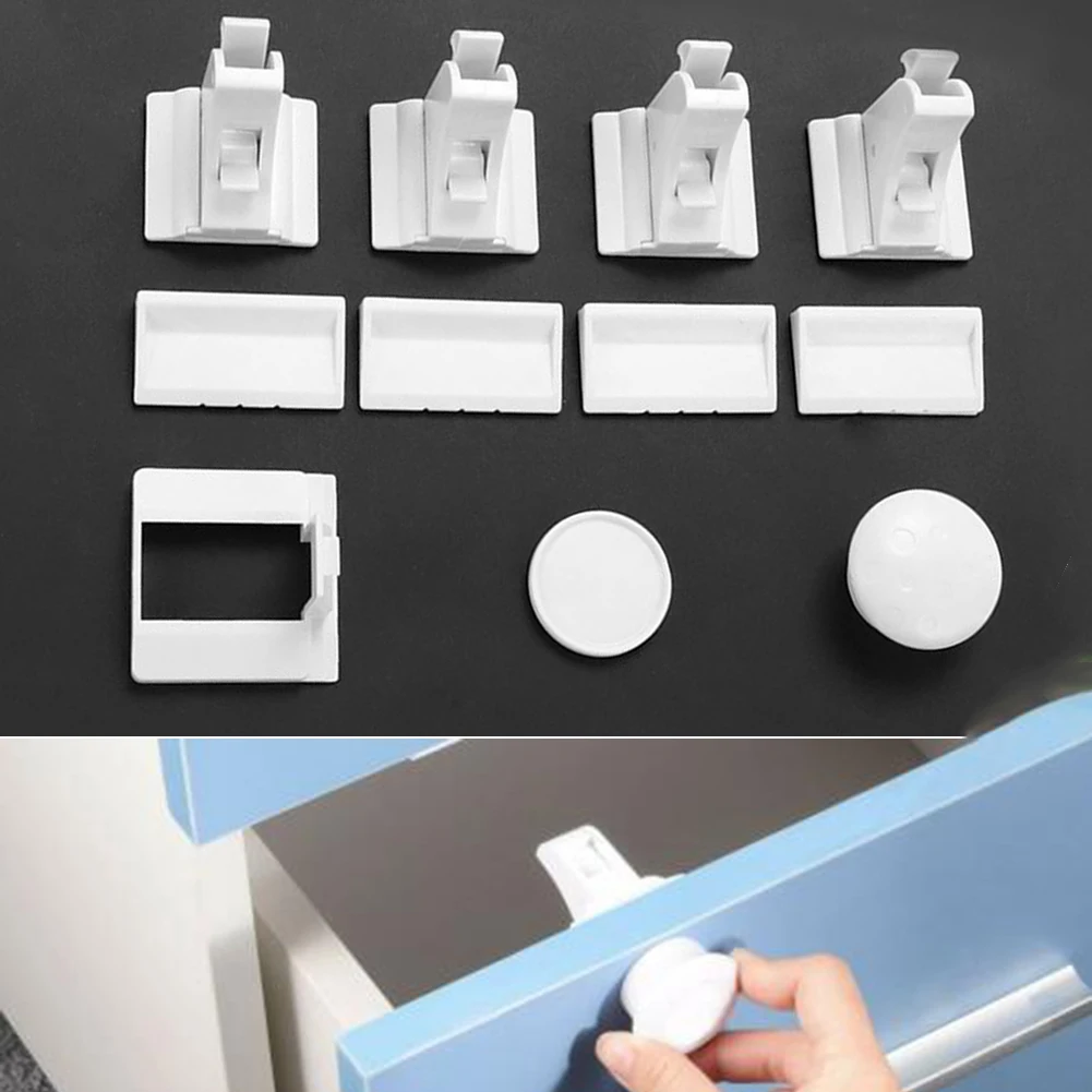 4pcs Invisible Magnetic Baby Child Locks Pet Proof Cupboard Drawer Safety Lock Catch Magnet ABS Furniture Cabinet Locks
4pcs Invisible Magnetic Baby Child Locks Pet Proof Cupboard Drawer Safety Lock Catch Magnet ABS Furniture Cabinet Locks