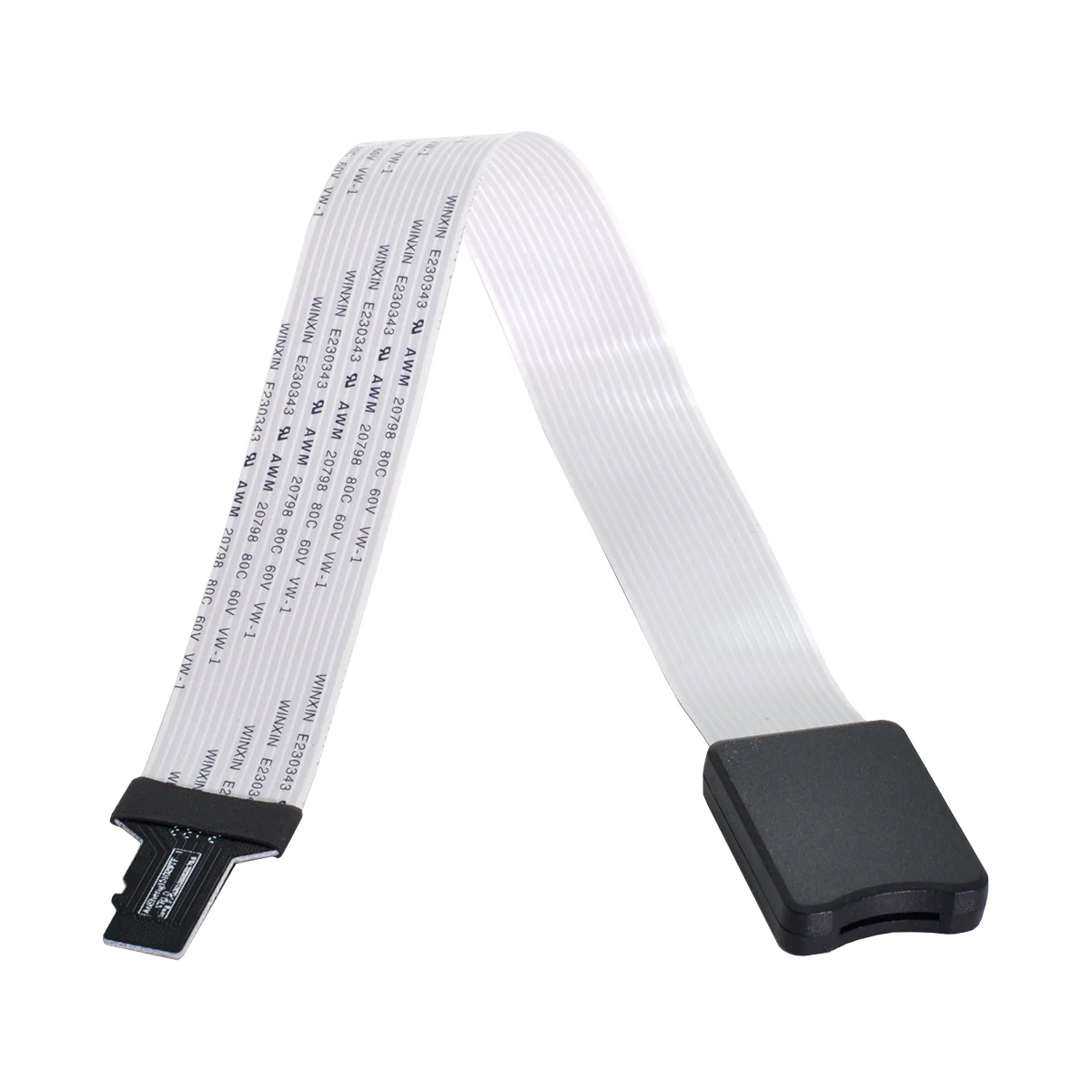 Male to TF Female Micro-SD TF Memory Card Kit Extension Extender 25cm Soft Flat FPC Cable
Male to TF Female Micro-SD TF Memory Card Kit Extension Extender 25cm Soft Flat FPC Cable