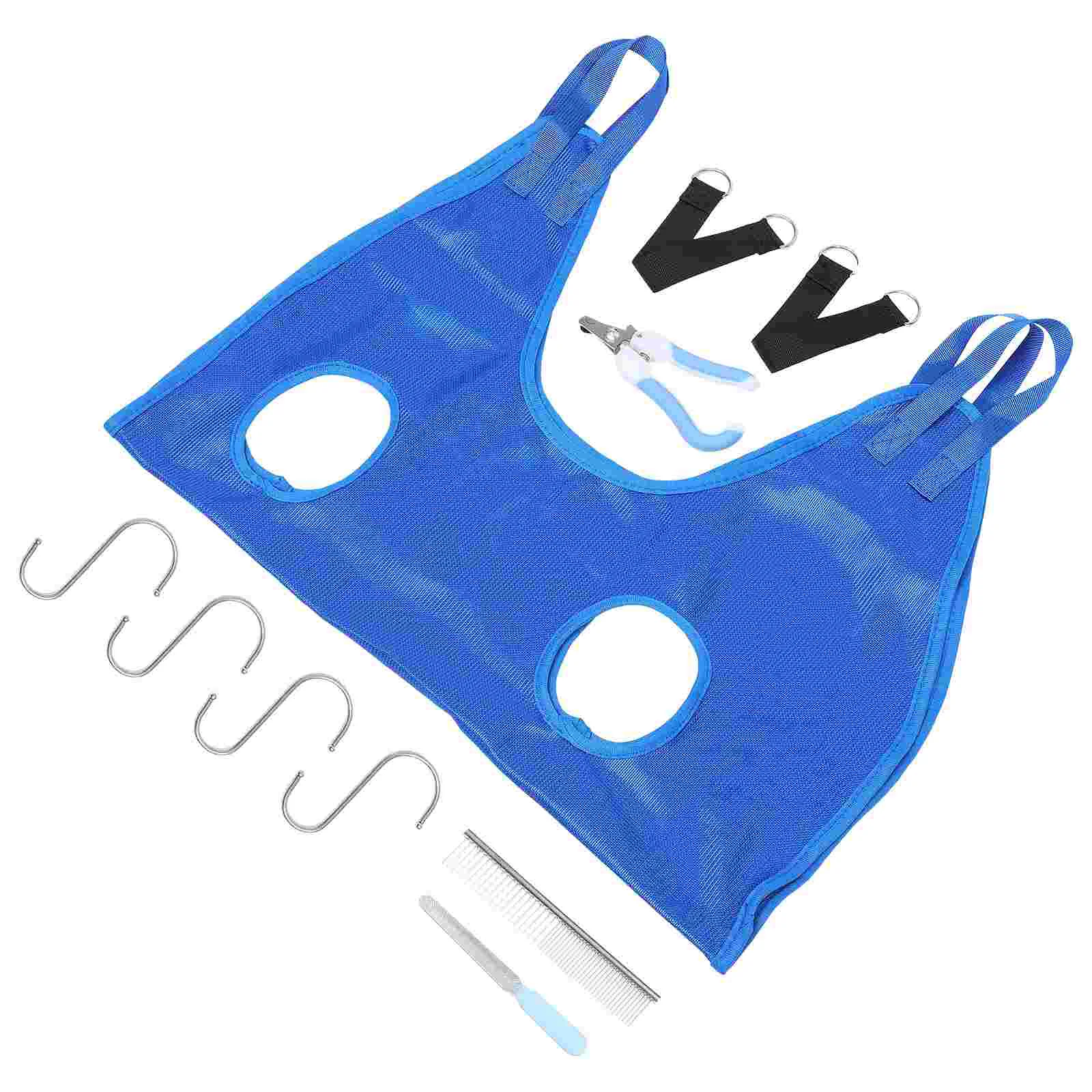 1 Set Hammock Grooming Cutter Grooming Comb Grooming Hammock Dog Accessory for Dog Cat
1 Set Hammock Grooming Cutter Grooming Comb Grooming Hammock Dog Accessory for Dog Cat