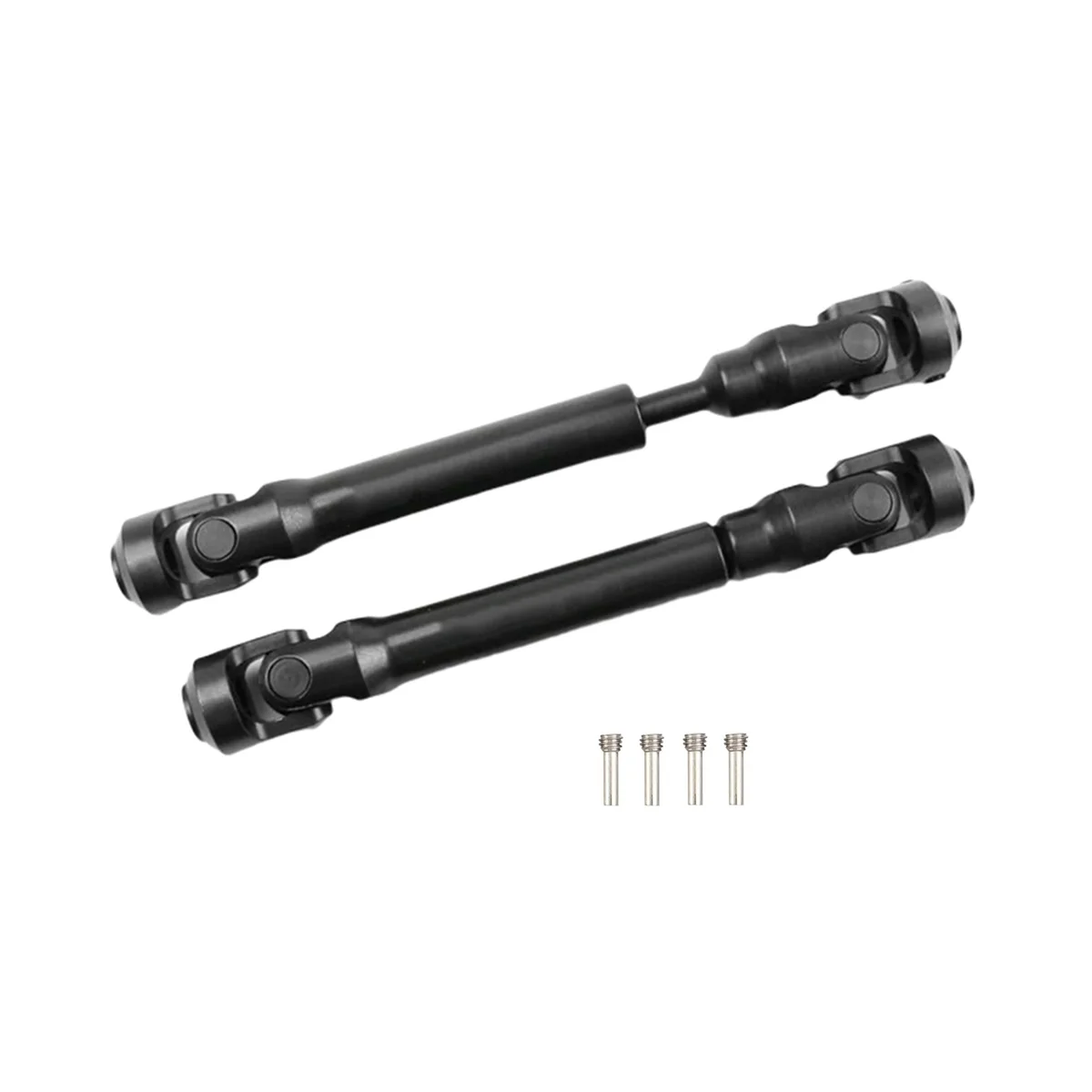 2Pcs Metal Drive Shaft CVD Driveshaft for 313mm Wheelbase Axial SCX10 & SCX10 II 1/10 RC Crawler Car Upgrade Parts
2Pcs Metal Drive Shaft CVD Driveshaft for 313mm Wheelbase Axial SCX10 & SCX10 II 1/10 RC Crawler Car Upgrade Parts