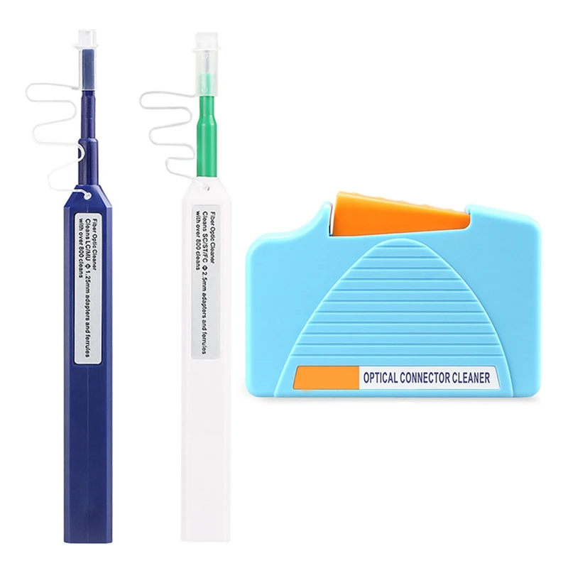 3Pcs Fiber End Face Cleaning Box Fiber Wiping Tool Pigtail Cleaner Cassette Ftth Optic Fiber Cleaner Tools for SC/ST/FC
3Pcs Fiber End Face Cleaning Box Fiber Wiping Tool Pigtail Cleaner Cassette Ftth Optic Fiber Cleaner Tools for SC/ST/FC