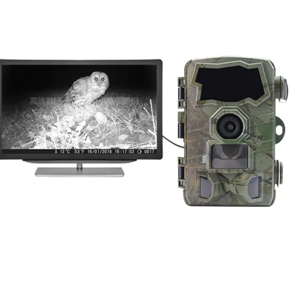 

H888wifi Scouting Hunting Camera White Flash Trail Wifi Sends Picture To Cell Phone Ip66 4K Video