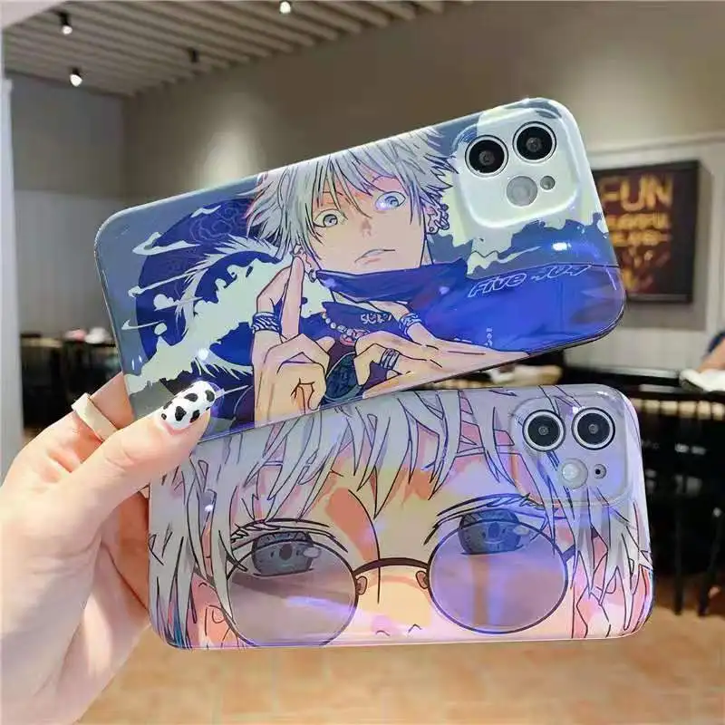 Anime Jujutsu Kaisen Gojo Satoru Case Cover for IPhone 7 8 Plus 11 12 13 Pro X XR XS Max Shockproof Phone Cases
Anime Jujutsu Kaisen Gojo Satoru Case Cover for IPhone 7 8 Plus 11 12 13 Pro X XR XS Max Shockproof Phone Cases