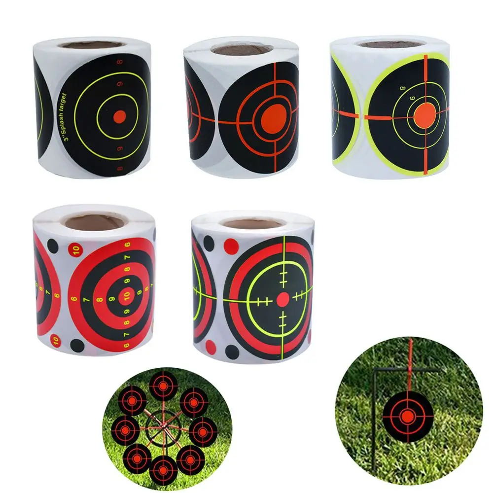 Paintball Accessories 200Pcs/Roll Reactive Splatter Hunting Training Label Shooting Target Targets Stickers
Paintball Accessories 200Pcs/Roll Reactive Splatter Hunting Training Label Shooting Target Targets Stickers