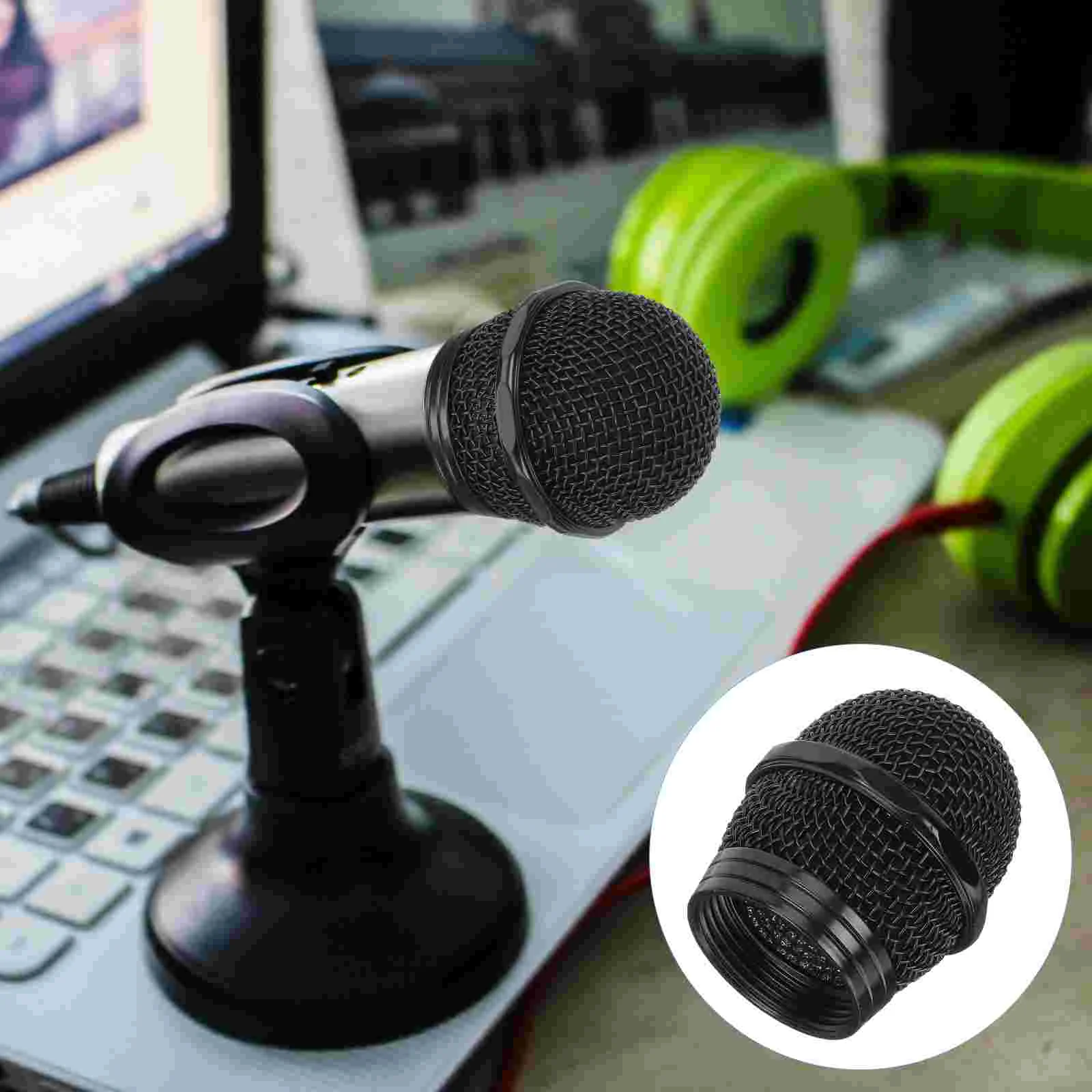 Mic Metal Grille Microphone Head Parts Supplies Wireless Replacement Cover Foam Replacing Mesh Fittings Accessories Cordless
Mic Metal Grille Microphone Head Parts Supplies Wireless Replacement Cover Foam Replacing Mesh Fittings Accessories Cordless
