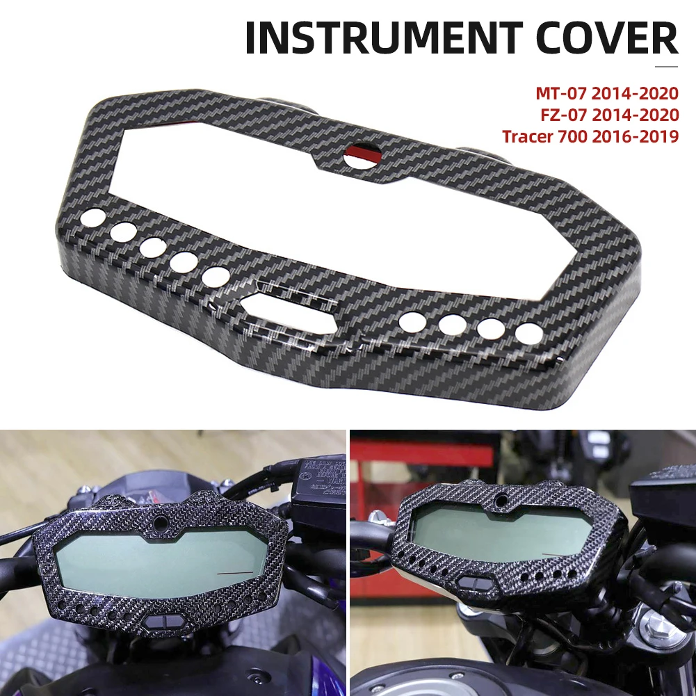 Обложка панели прибора для мотоцикла MT FZ 07 из углеродного волокна для Yamaha MT07 FZ07 2014-2020 Tracer 700 2016-2019
Обложка панели прибора для мотоцикла MT FZ 07 из углеродного волокна для Yamaha MT07 FZ07 2014-2020 Tracer 700 2016-2019