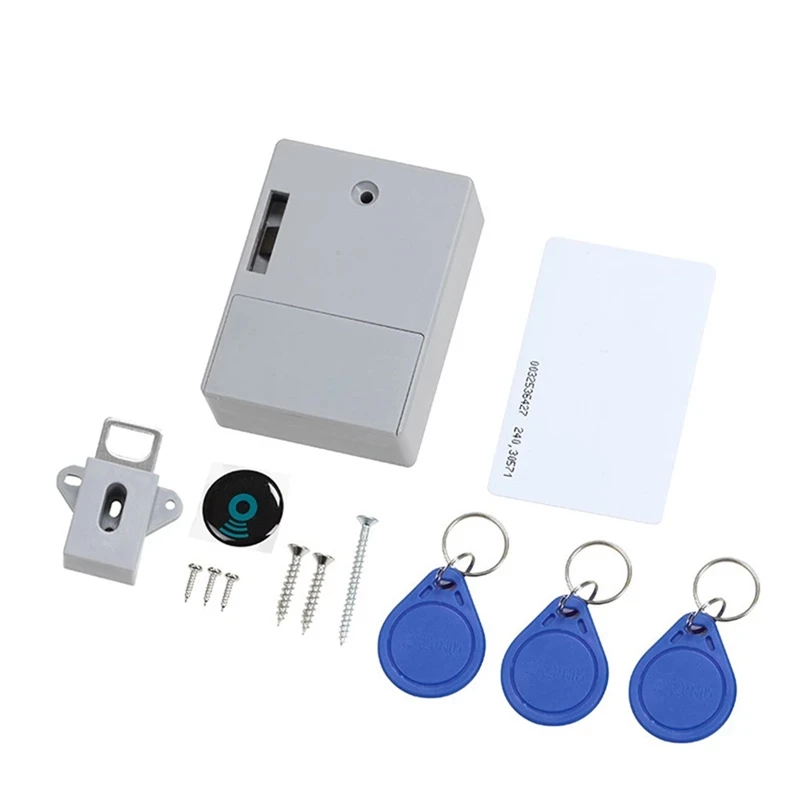 Digital Cabinet Intelligent Electronic Locks Invisible Sensor Lock EMID IC Card Drawer For Wardrobe Furniture Hardware
Digital Cabinet Intelligent Electronic Locks Invisible Sensor Lock EMID IC Card Drawer For Wardrobe Furniture Hardware
