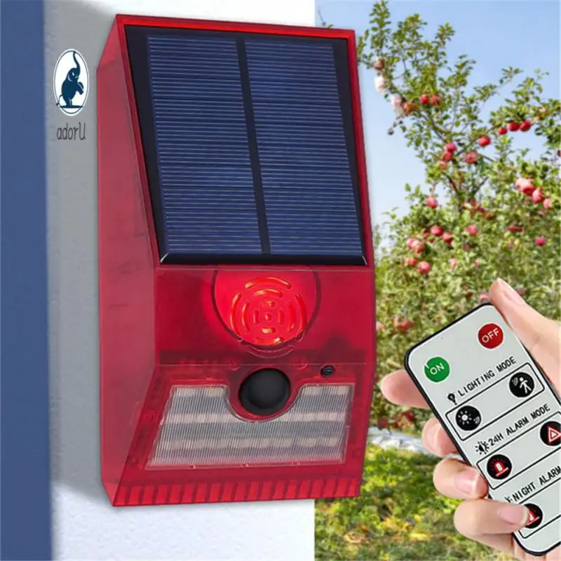 Security Alarm Siren For Home Yard Outdoor Multi-function Solar Alarm Lamp Ip55 Waterproof 129db Loud Remote Control Wall Light
Security Alarm Siren For Home Yard Outdoor Multi-function Solar Alarm Lamp Ip55 Waterproof 129db Loud Remote Control Wall Light