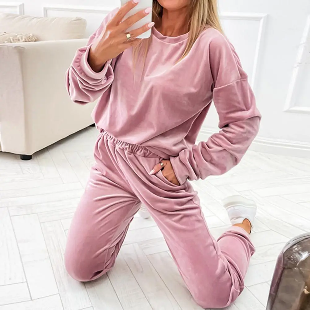 Women's Tracksuit Two Pieces Autumn Fashion Solid Color Casual Long Sleeve Pullover Outfits High Waist Pants Oversized Hoodies
Women's Tracksuit Two Pieces Autumn Fashion Solid Color Casual Long Sleeve Pullover Outfits High Waist Pants Oversized Hoodies