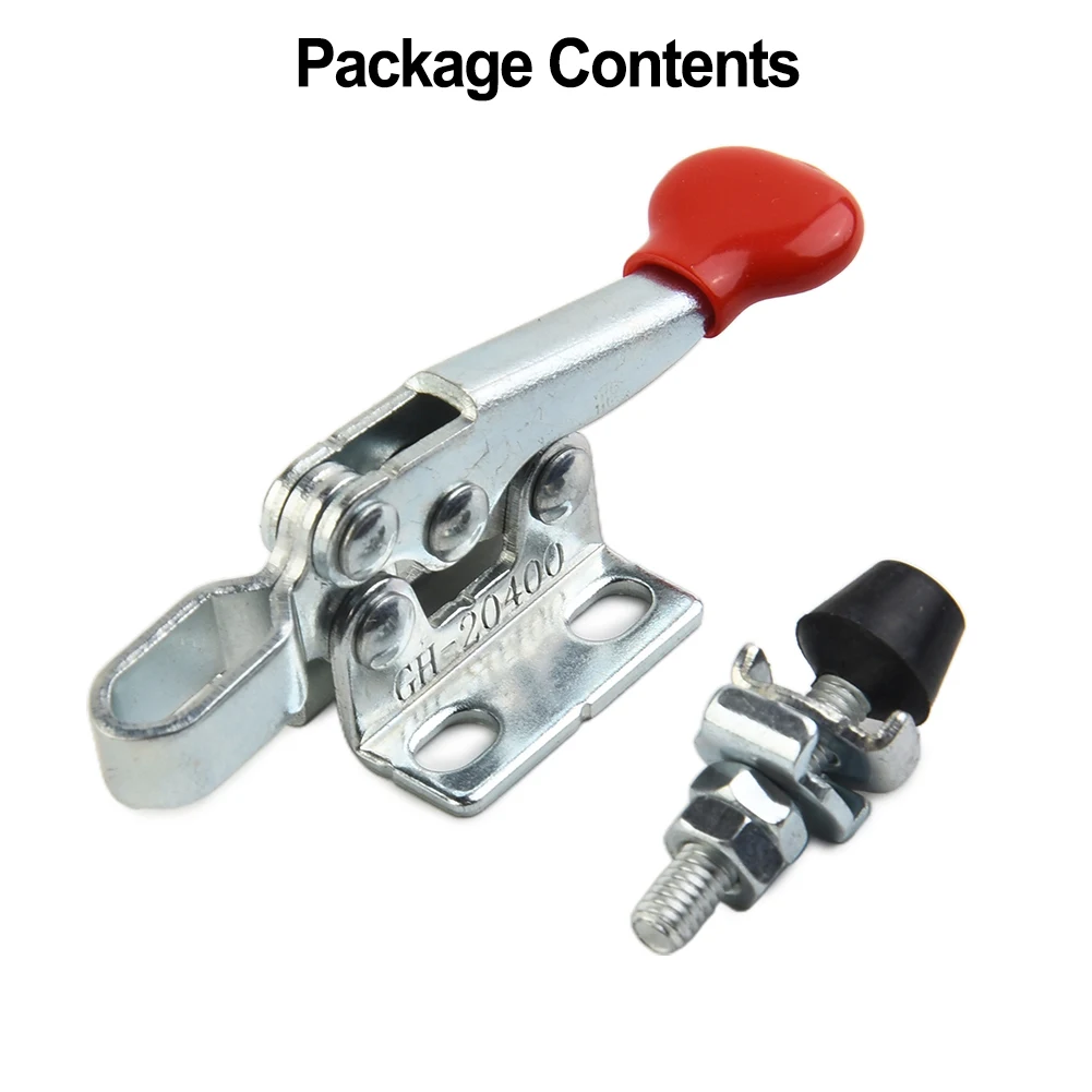 Woodworking Clamping Clamp Toggle Clamp Woodworking Clamping Tools 20Kg 44lbs GH-20400 Horizontal Toggle Clamp
Woodworking Clamping Clamp Toggle Clamp Woodworking Clamping Tools 20Kg 44lbs GH-20400 Horizontal Toggle Clamp