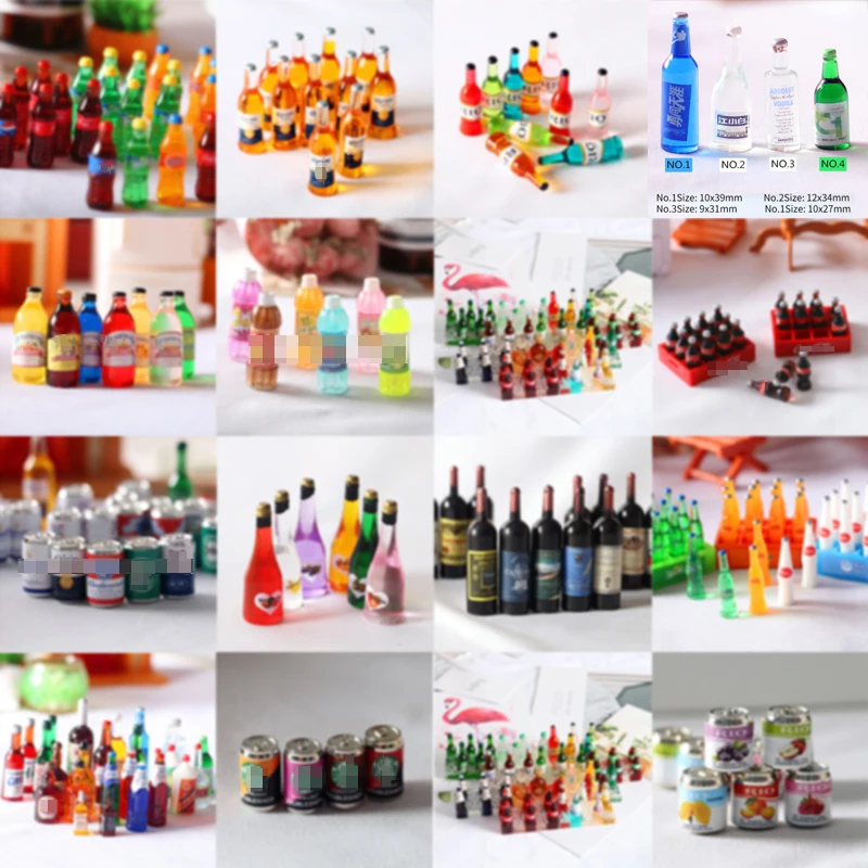 1/12 Dollhouse Supermarket Miniature Wine Bottle Simulation Whisky Drinks Model Mini Simulation Resin Wine Bottle
1/12 Dollhouse Supermarket Miniature Wine Bottle Simulation Whisky Drinks Model Mini Simulation Resin Wine Bottle