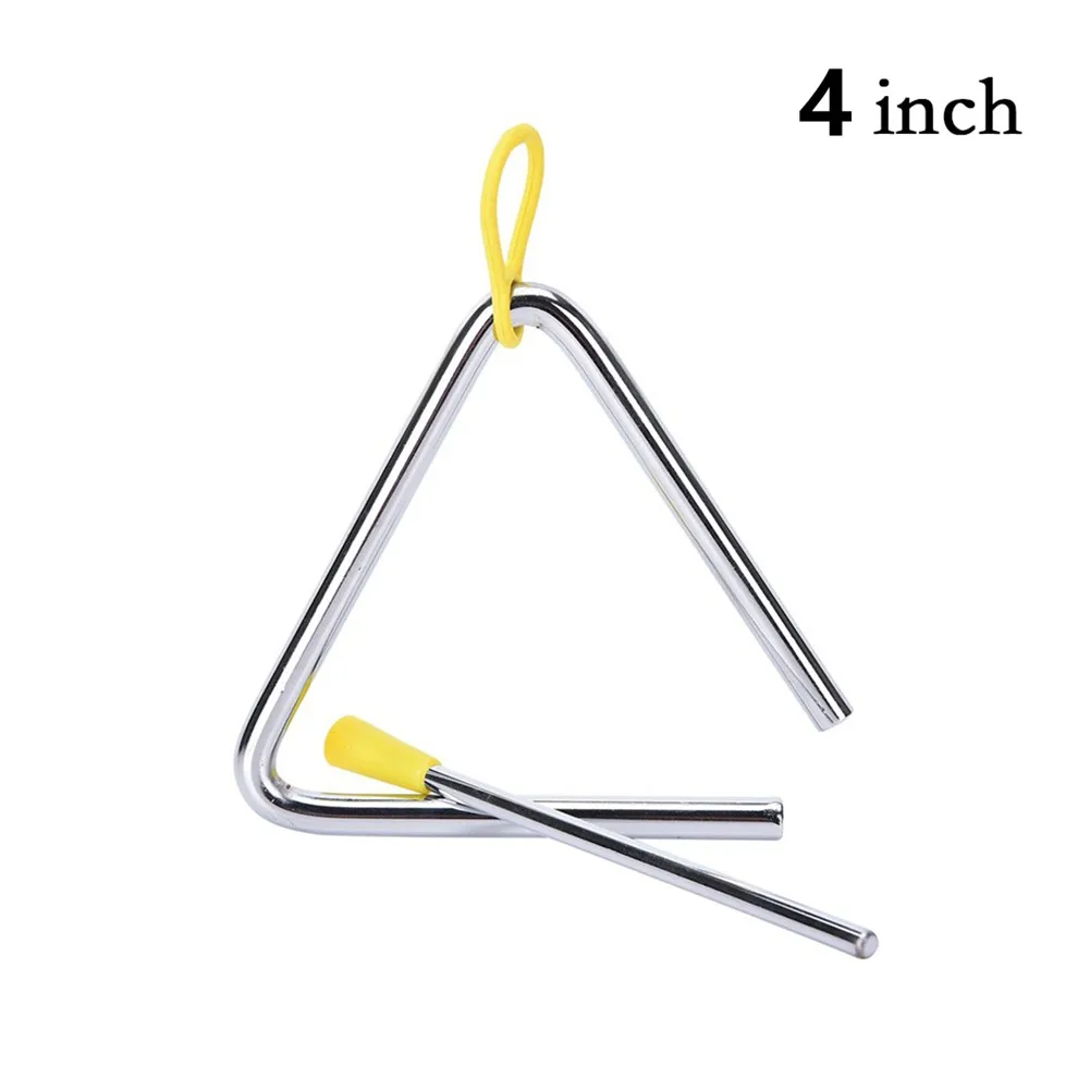 Kids Music Triangle Length 9.7cm-19.3cm Metal School Plays 4-8inch Blown Orchestra Creative Musicals Brand New
Kids Music Triangle Length 9.7cm-19.3cm Metal School Plays 4-8inch Blown Orchestra Creative Musicals Brand New
