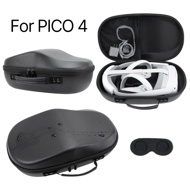 Small Traveling Box EVA PU Carrying Box for Pico 4 VR Headset Box Zipper Organizers Easy to Open Close Hard Carry Holder F19E
Small Traveling Box EVA PU Carrying Box for Pico 4 VR Headset Box Zipper Organizers Easy to Open Close Hard Carry Holder F19E