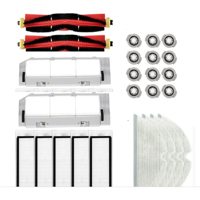 Hepa Filter Mop Cloth Part 2 X Roller Main Side Brush For Roborock S50 T7pro T6 P5 S5
Hepa Filter Mop Cloth Part 2 X Roller Main Side Brush For Roborock S50 T7pro T6 P5 S5