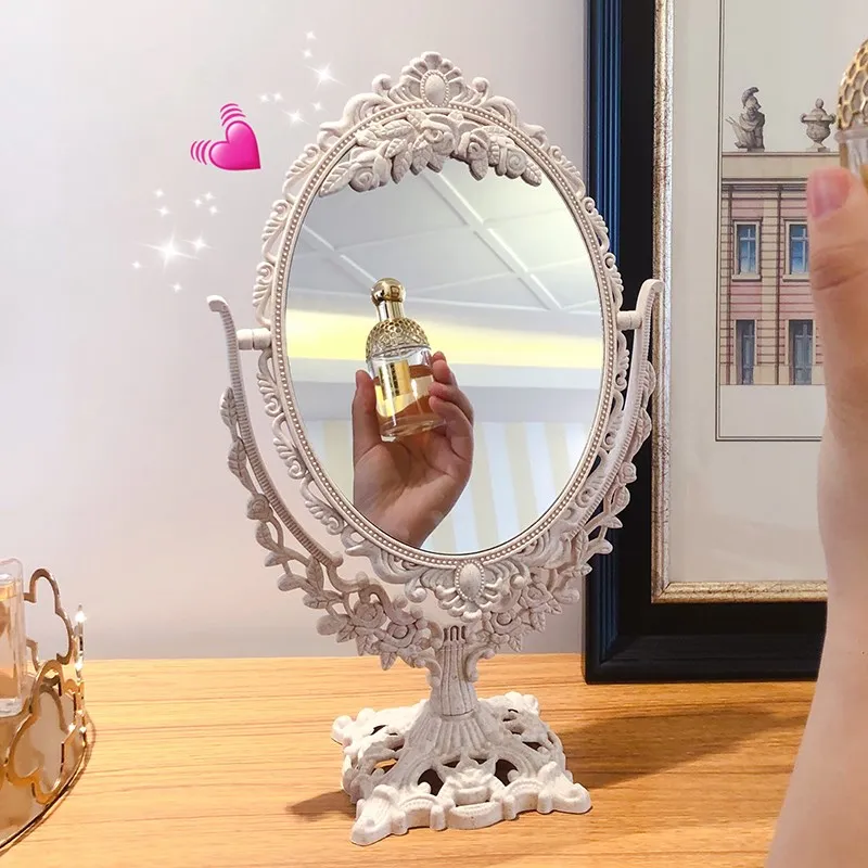 Standing Makeup Wall Mirror Bedroom Aesthetic Roundappearance Wall Mirror Cute Hairdresser Child Miroirbathroom Decor HY50WM
Standing Makeup Wall Mirror Bedroom Aesthetic Roundappearance Wall Mirror Cute Hairdresser Child Miroirbathroom Decor HY50WM