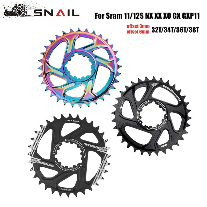 GXP bicycle Crankset fixed gear 30/32/34/36/38/40T Crank Offset 3° 6° for Sram 11/12S NX XX XO GX GXP11Cheap redondo chainring
GXP bicycle Crankset fixed gear 30/32/34/36/38/40T Crank Offset 3° 6° for Sram 11/12S NX XX XO GX GXP11Cheap redondo chainring