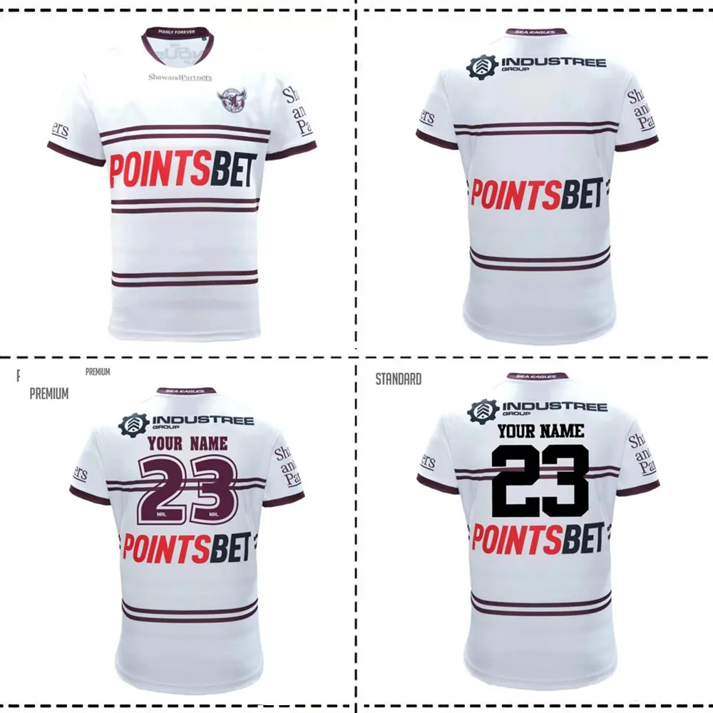 2023 Manly Sea Eagles Off регби рубашка Джерси 2023/24 MANLY SEA EAGLES HOME регби Тренировка Джерси шорты размер S--3XL-4XL-5XL
2023 Manly Sea Eagles Off регби рубашка Джерси 2023/24 MANLY SEA EAGLES HOME регби Тренировка Джерси шорты размер S--3XL-4XL-5XL