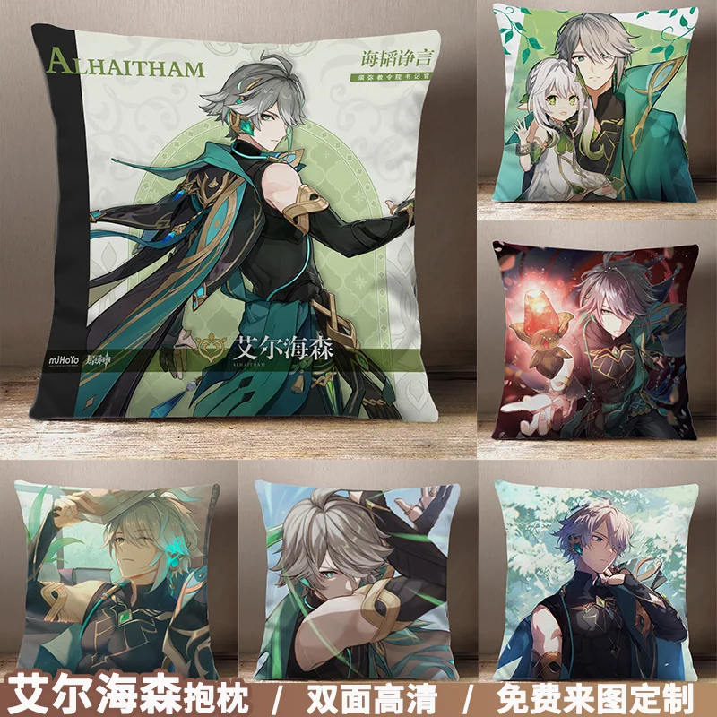 Квадратная диванная Подушка Аниме Genshin Impact alhaisamam, короткая плюшевая Студенческая подушка для косплея в японском стиле дакимакура, 45*45 см
Квадратная диванная Подушка Аниме Genshin Impact alhaisamam, короткая плюшевая Студенческая подушка для косплея в японском стиле дакимакура, 45*45 см