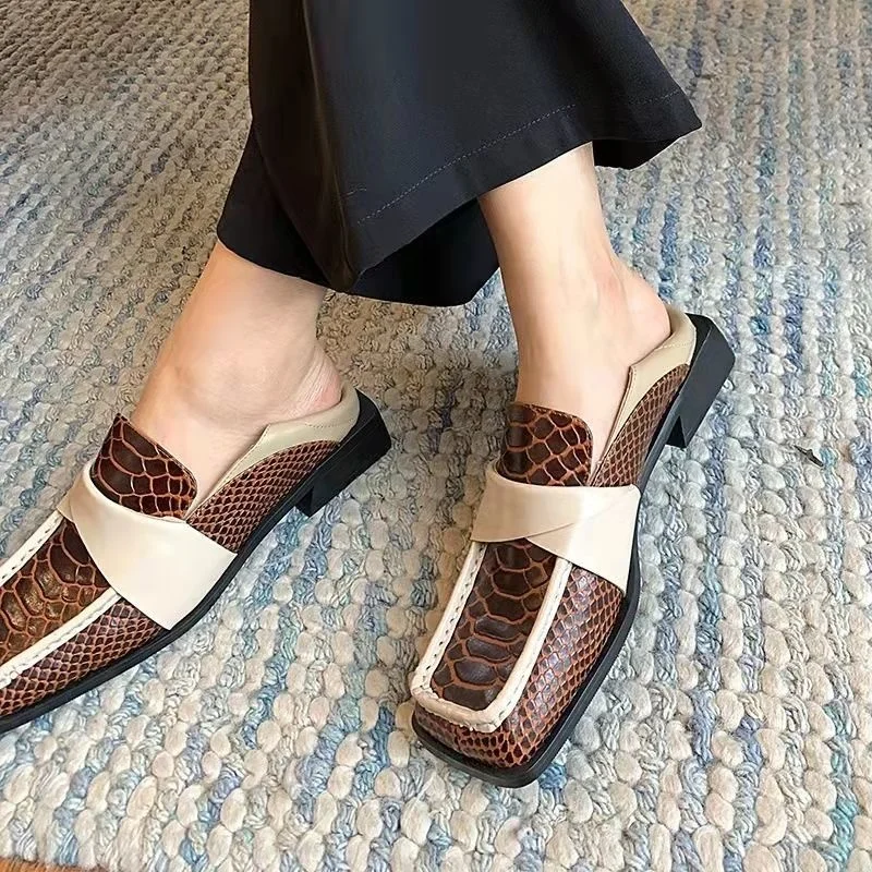 Square head Crocodile stripe Chunky Loafers Female British Style Thick Sole Slip On Mary Janes Shoes Casual Fashion Shoes Girls
Square head Crocodile stripe Chunky Loafers Female British Style Thick Sole Slip On Mary Janes Shoes Casual Fashion Shoes Girls
