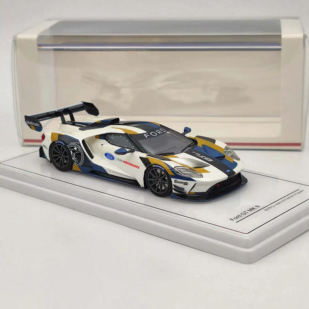 

Модель гоночного автомобиля Ford GT MK II 2019 TSM масштаб 1:43, Классическая ностальгия, коллекционные игрушки для взрослых, сувенирные подарки, статический дисплей