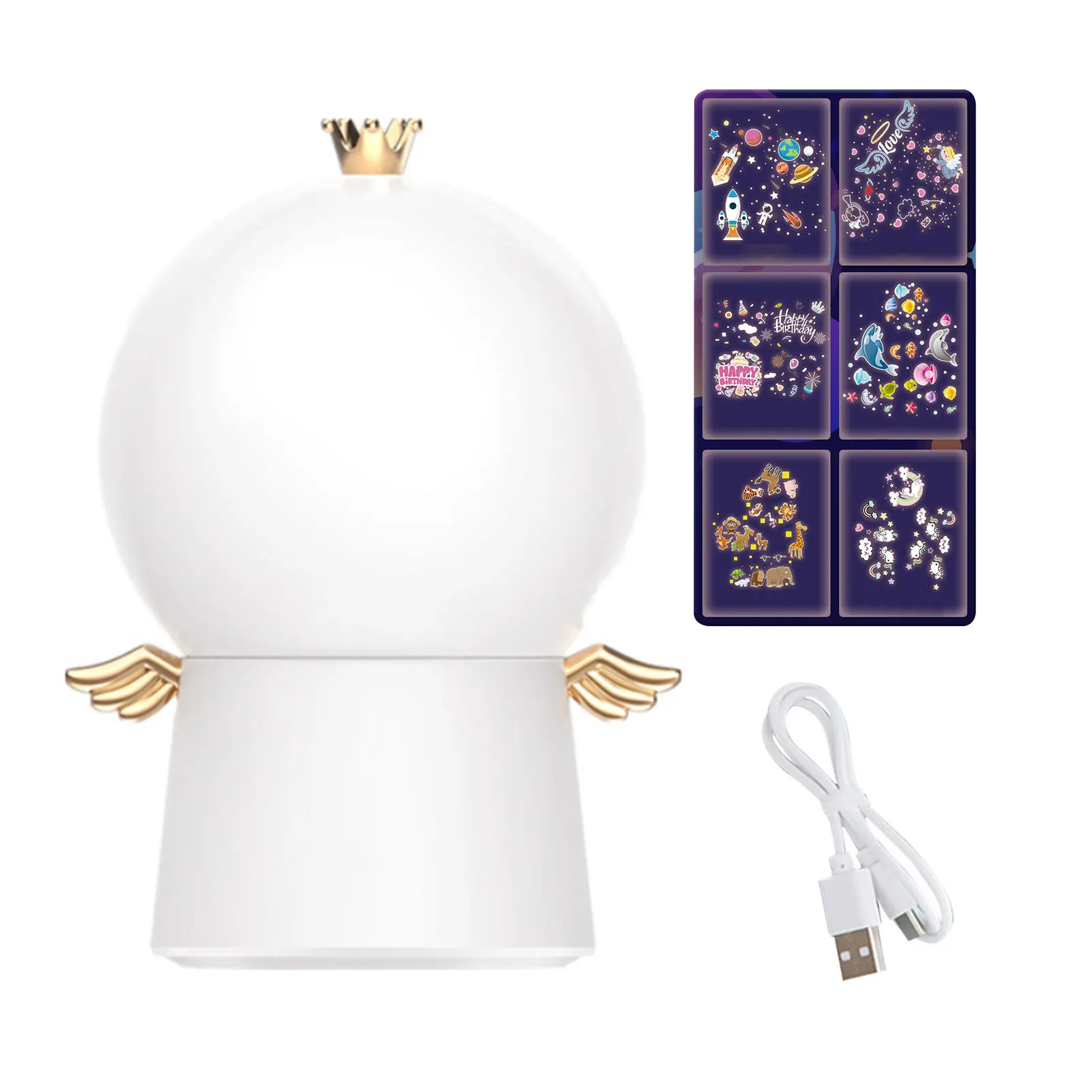 

Маленький Ангел, домашний декор, Звездный проектор, милая музыкальная шкатулка, настольная лампа, прикроватная лампа, меняющая цвет, атмосф...