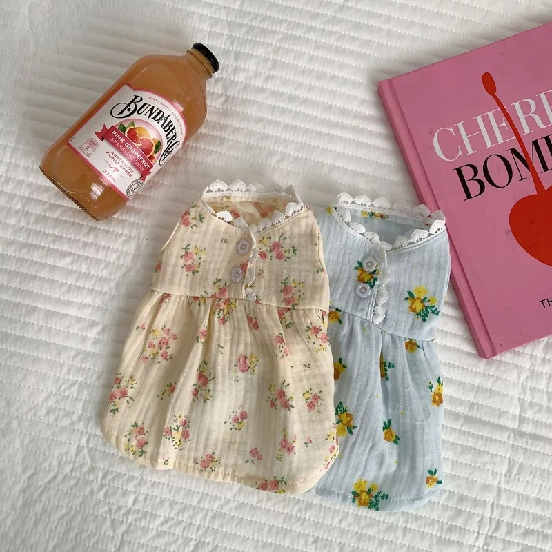 Dog Dress Summer Kawaii Floral Pet Cat Dogs Dress Lovely Bichon Chihuahua Clothes Flowers Print Princess Dog Skirt Puppy Clothes
Dog Dress Summer Kawaii Floral Pet Cat Dogs Dress Lovely Bichon Chihuahua Clothes Flowers Print Princess Dog Skirt Puppy Clothes