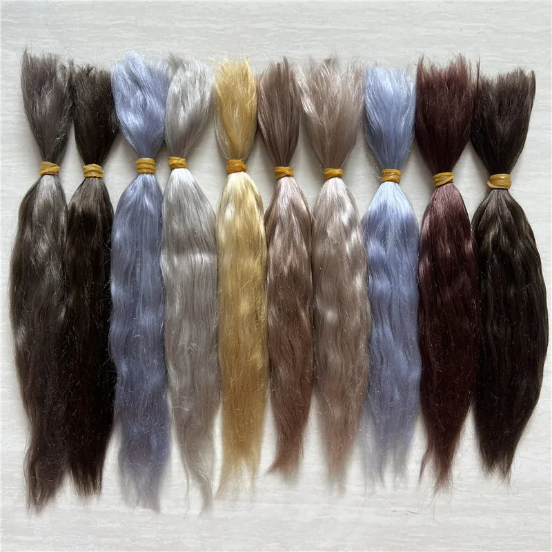 Good Quality Doll Reborns Handrooted Pure Mohair Olive Brown / Dark Coffee / Apricot Colors Doll Mohair for 1/12 OB11 BJD Dolls
Good Quality Doll Reborns Handrooted Pure Mohair Olive Brown / Dark Coffee / Apricot Colors Doll Mohair for 1/12 OB11 BJD Dolls