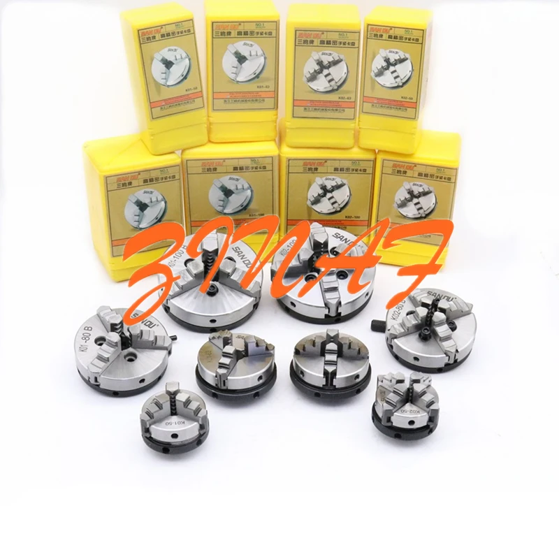 Sanou K01-50 Lathe Chuck three/four Jaw ,M14*1 for K01 50 63 80 K02-50 K02-63 Mini DIY Metal Wood Lathe Tools Connecting rod
Sanou K01-50 Lathe Chuck three/four Jaw ,M14*1 for K01 50 63 80 K02-50 K02-63 Mini DIY Metal Wood Lathe Tools Connecting rod
