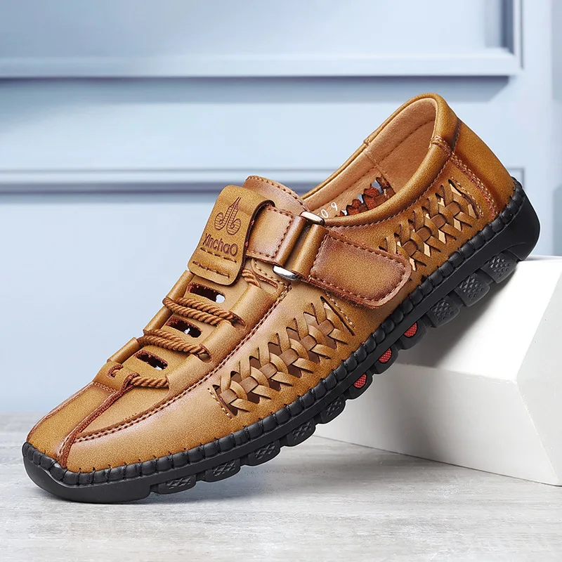 2022 Summer Men's Sandals Men's Hollow Out Shoes Soft Sole Breathable Comfortable Casual Shoes for Men
2022 Summer Men's Sandals Men's Hollow Out Shoes Soft Sole Breathable Comfortable Casual Shoes for Men