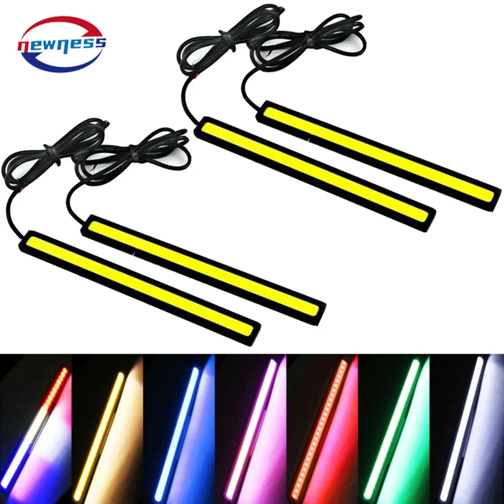 2pcs 17cm COB car led light bar vehicle headlight decoration lamp motorcycle tail strip DRL auto daytime running lights
2pcs 17cm COB car led light bar vehicle headlight decoration lamp motorcycle tail strip DRL auto daytime running lights
