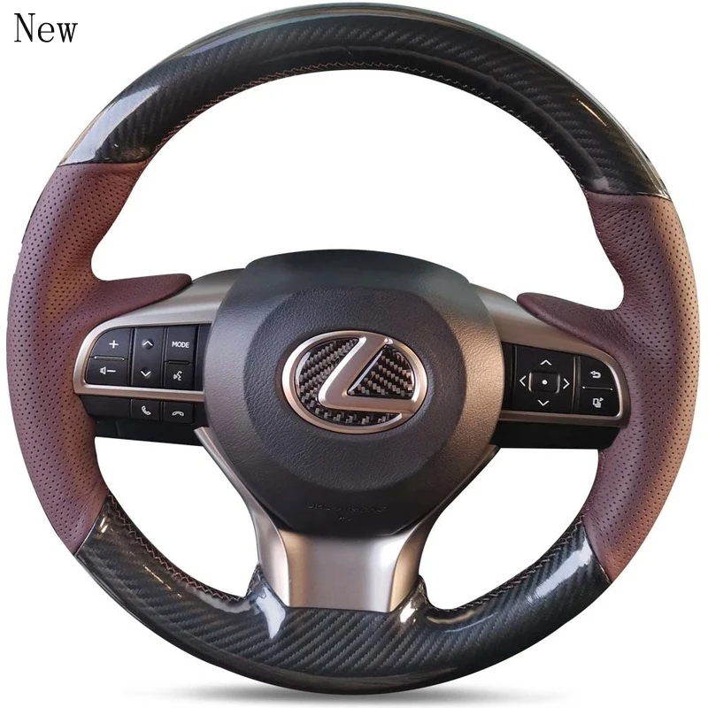 For Lexus NX200 ES RX ES300 High-quality Hand-Stitched Leather Suede Carbon Fibre Car Steering Wheel Cover Set Car Accessories
For Lexus NX200 ES RX ES300 High-quality Hand-Stitched Leather Suede Carbon Fibre Car Steering Wheel Cover Set Car Accessories