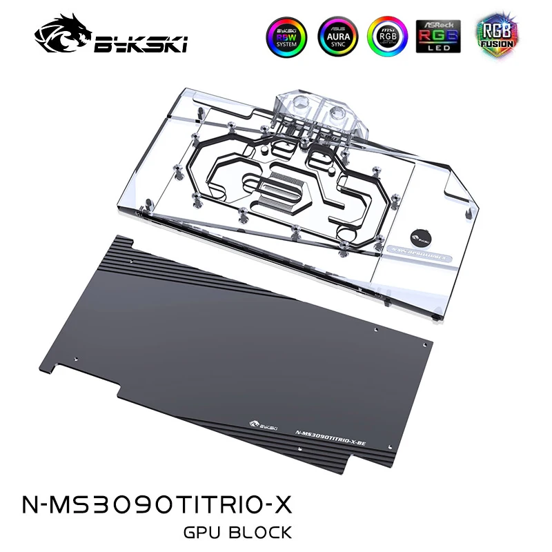 Водяной блок Bykski GPU для MSI RTX 3090TI GAMING X TRIO/SUPRIM X 24G видеокарта/медный акрил/радиатор
Водяной блок Bykski GPU для MSI RTX 3090TI GAMING X TRIO/SUPRIM X 24G видеокарта/медный акрил/радиатор
