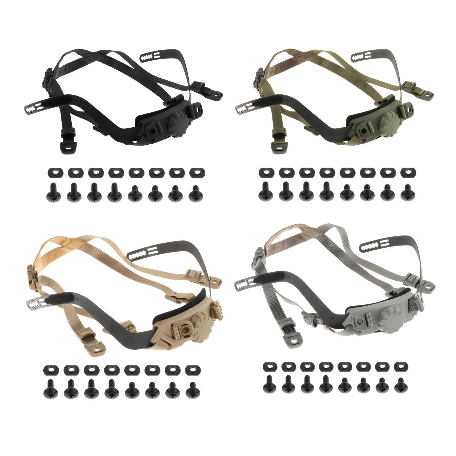 Helmet Liner Kit Hanging System Inner Equipment Replaces Strap Accessories for HL31
Helmet Liner Kit Hanging System Inner Equipment Replaces Strap Accessories for HL31