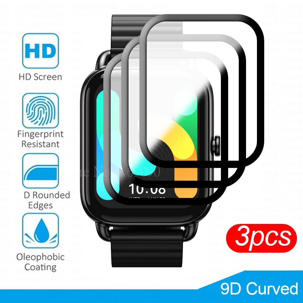 3Pcs Full Cover Protective Glass For HAYLOU RS4 Plus Screen Protectors For HAYLOU RS 4 Plus RS4+ SmartWatch Tempered Glass Film
3Pcs Full Cover Protective Glass For HAYLOU RS4 Plus Screen Protectors For HAYLOU RS 4 Plus RS4+ SmartWatch Tempered Glass Film